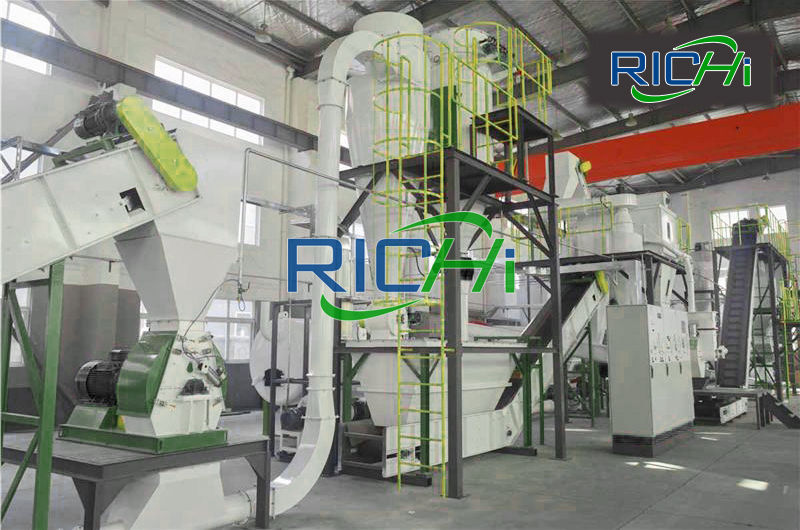 Commercial 0.3-10T/H Wood Chip Pellet Machine - RICHI Machinery